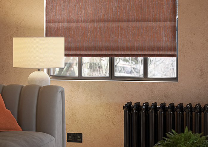 Cascade, Paprika - Roman Blind - Image 5